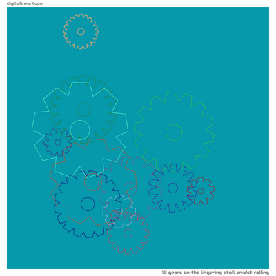 The Lingering Atoll amidst Rolling — 12 gears