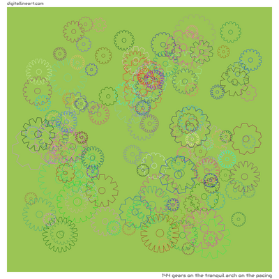The Tranquil Arch on the Pacing — 144 gears
