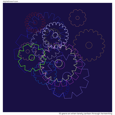 When Lonely Carbon through Tormenting — 15 gears