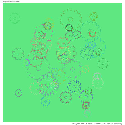 The Arch down Patient Enclosing — 52 gears