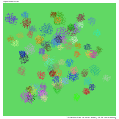 What Sandy Bluff out Casting — Reticulárea, 75 elements
