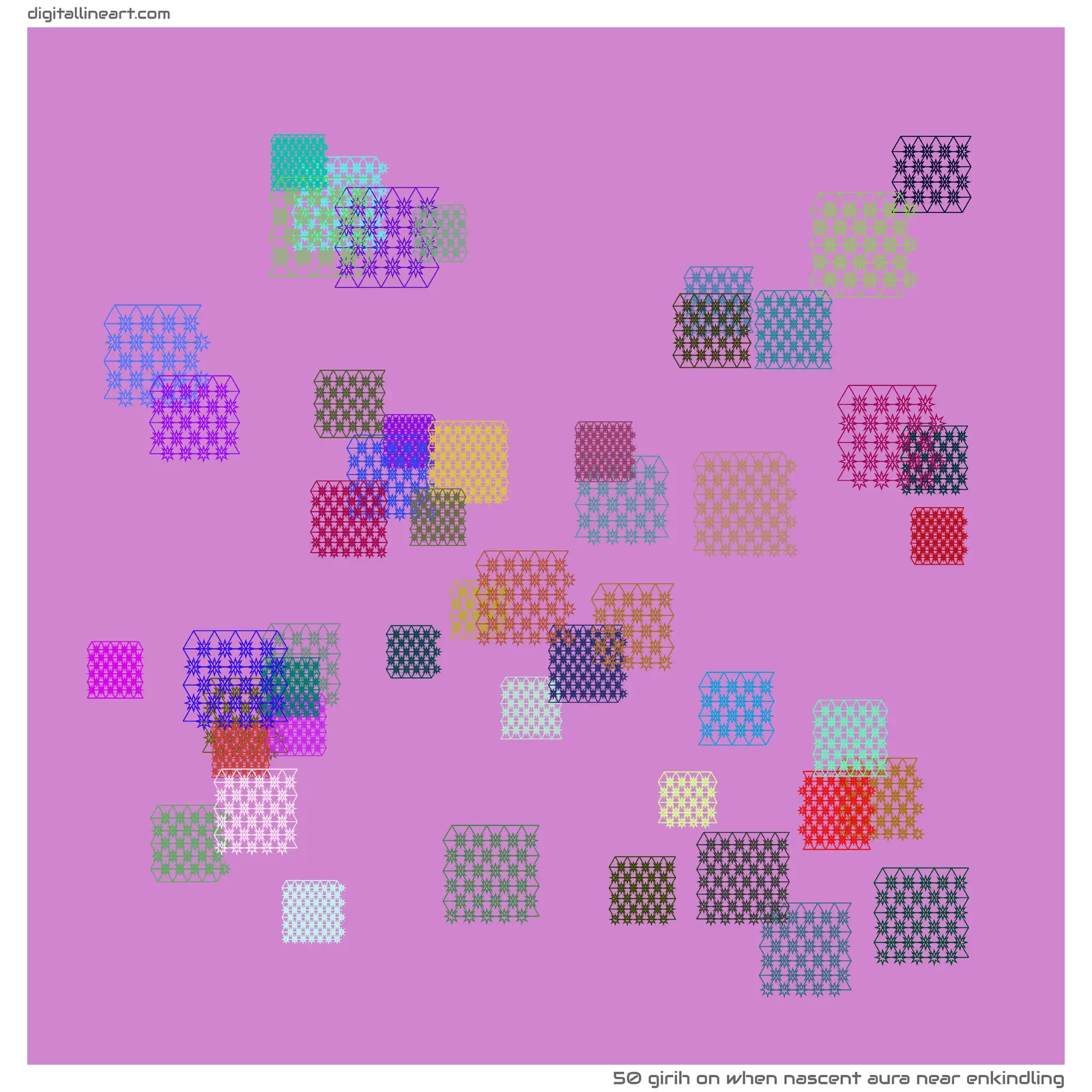 When Nascent Aura near Enkindling — Girih, 50 elements