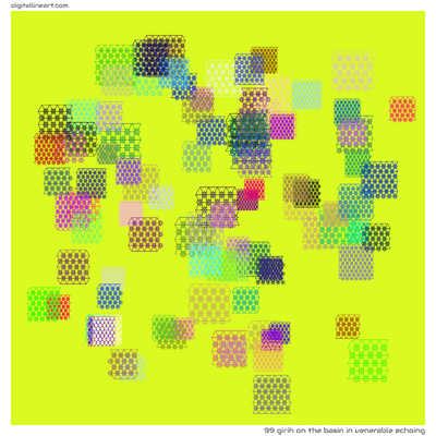 The Basin in Venerable Echoing — Girih, 99 elements