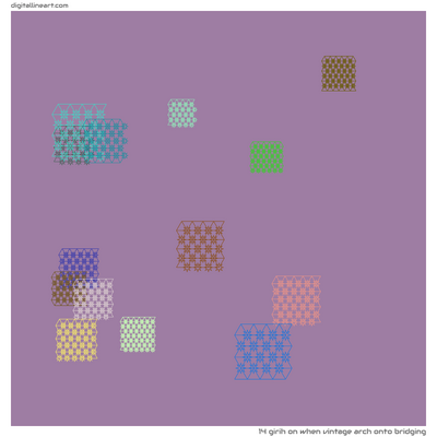 When Vintage Arch onto Bridging — Girih, 14 elements