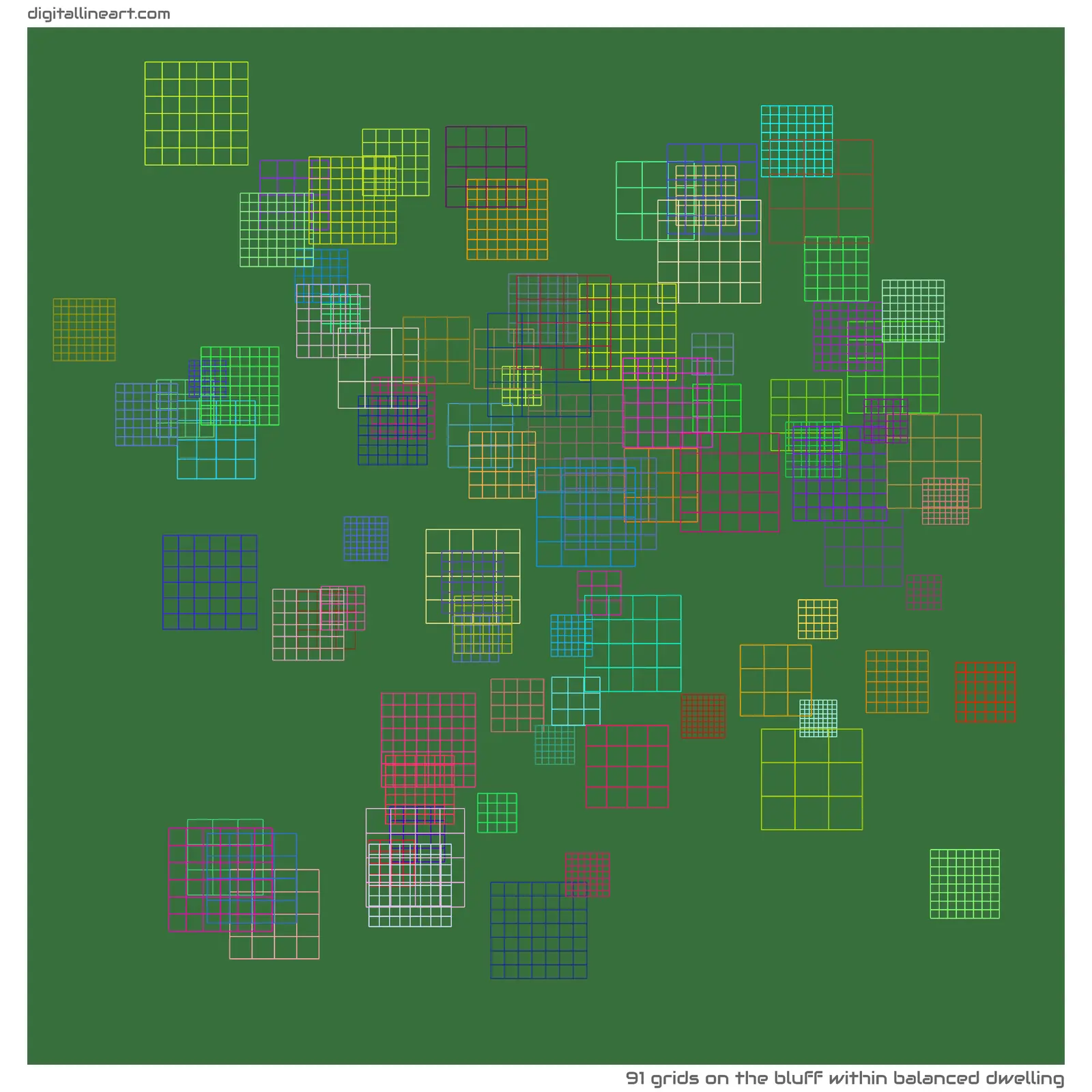 The Bluff within Balanced Dwelling — 91 grids