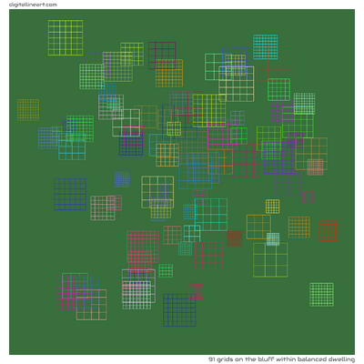 The Bluff within Balanced Dwelling — 91 grids