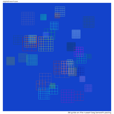 The Russet Bog beneath Pacing — 38 grids