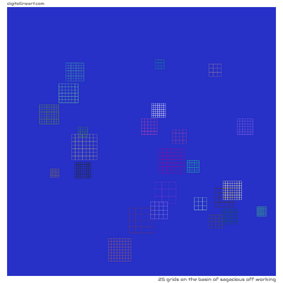 The Basin of Sagacious off Working — 25 grids