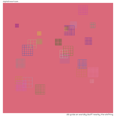 Worldly Bluff nearby the Shifting — 25 grids