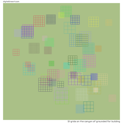 The Canyon of Grounded for Building — 51 grids