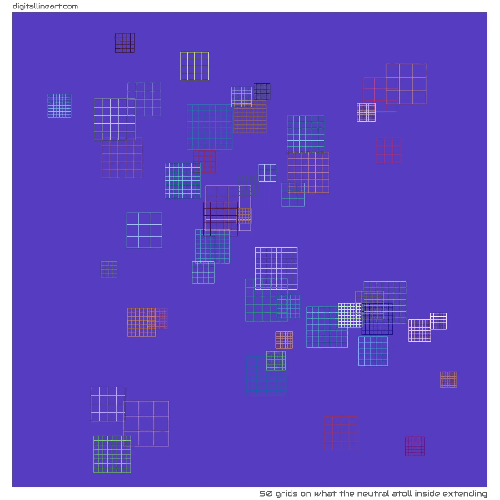 What the Neutral Atoll Inside Extending — 50 grids