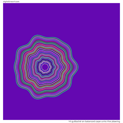 Balanced Cape unto the Plowing — Guilloché, 41 elements