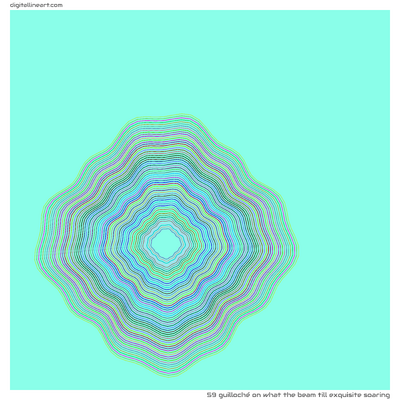 What the Beam till Exquisite Soaring — Guilloché, 59 elements