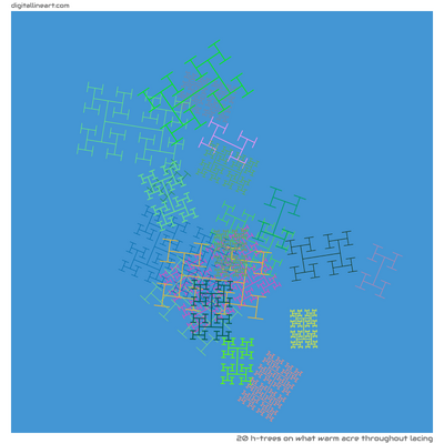 What Warm Acre throughout Lacing — 20 H-Trees