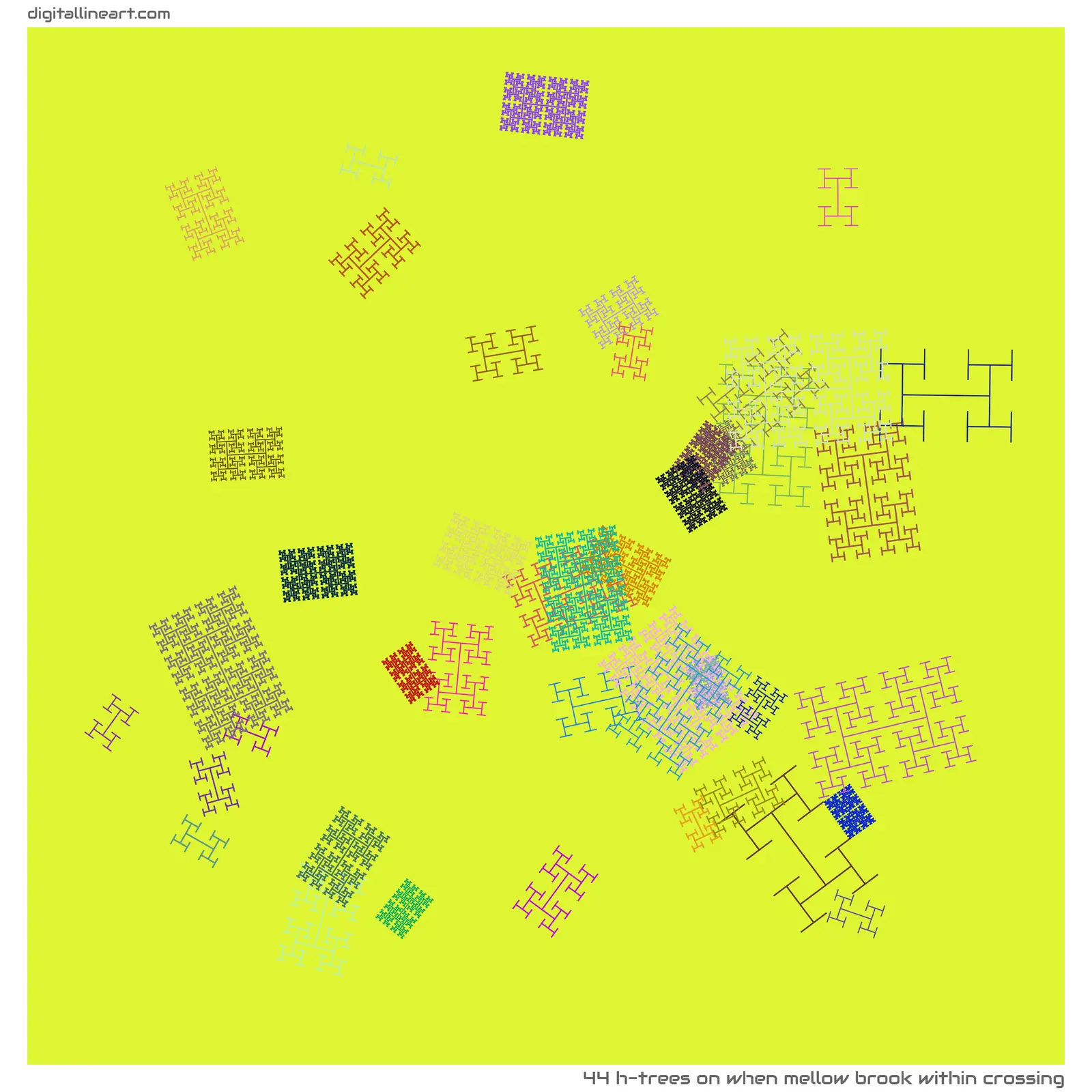 When Mellow Brook within Crossing — 44 H-Trees