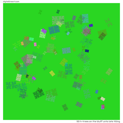 The Bluff unto Late Tilling — 93 H-Trees