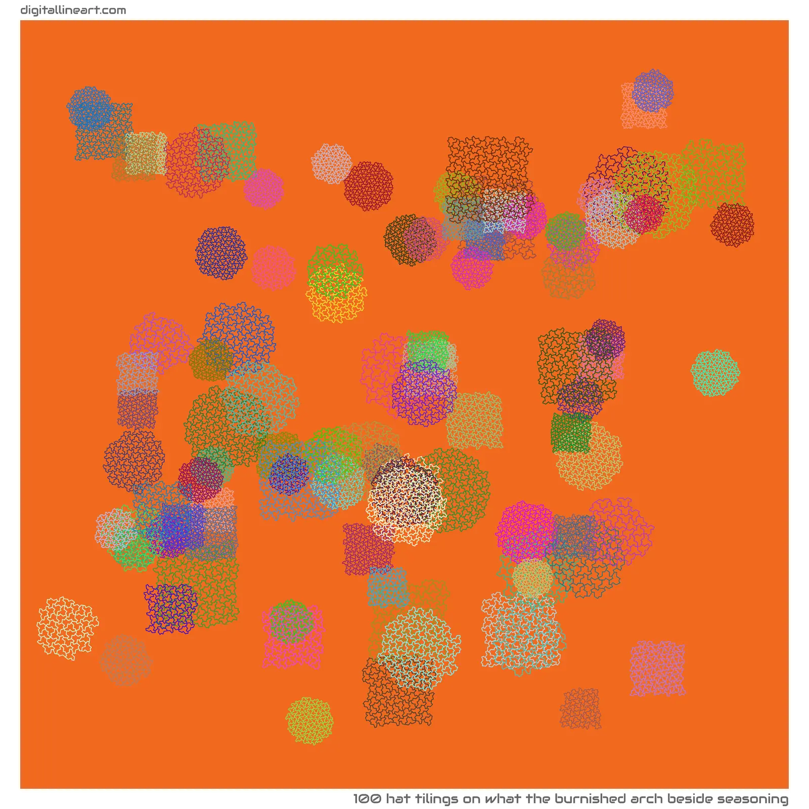 What the Burnished Arch beside Seasoning — 100 hat tilings