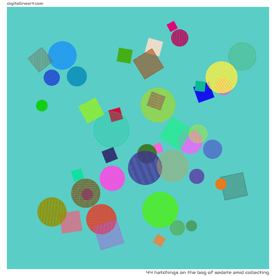 The Bog of Sedate amid Collecting — 44 hatchings