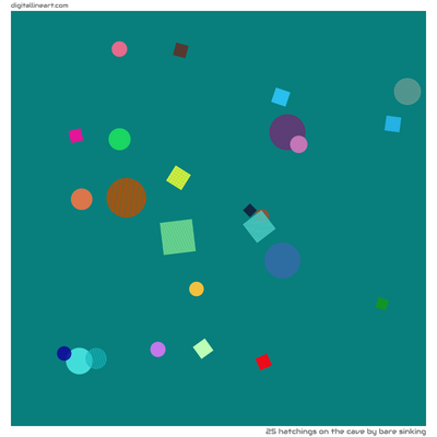 The Cave by Bare Sinking — 25 hatchings
