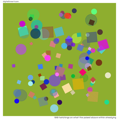 What the Poised Alcove within Steadying — 100 hatchings
