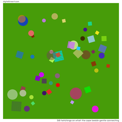 What the Cape beside Gentle Connecting — 50 hatchings