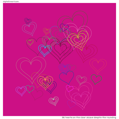 The Clear Alcove despite the Rounding — 36 hearts