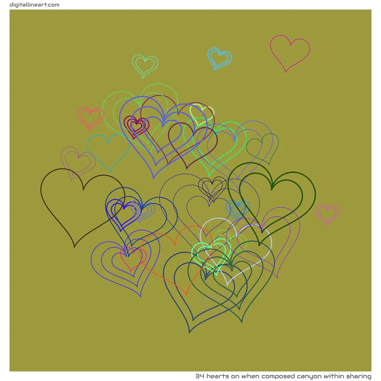 When Composed Canyon within Sharing — 34 hearts
