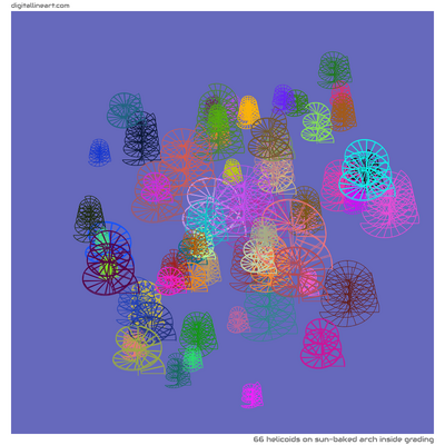 Sun-baked Arch Inside Grading — 66 helicoids