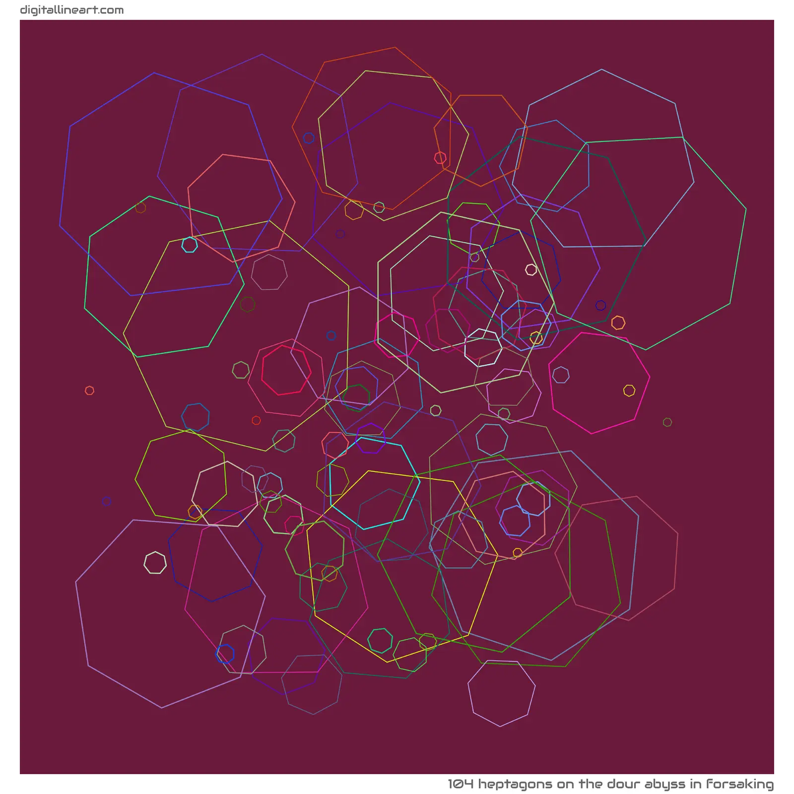 The Dour Abyss in Forsaking — 104 heptagons