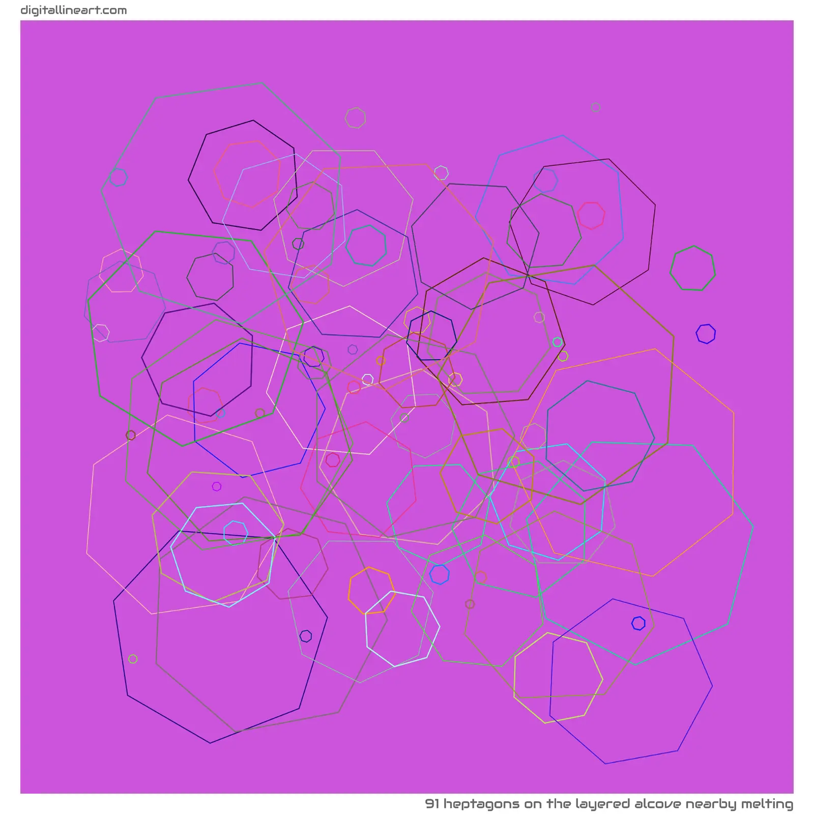 The Layered Alcove nearby Melting — 91 heptagons