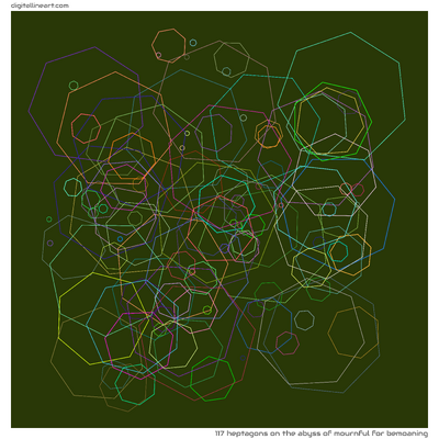 The Abyss of Mournful for Bemoaning — 117 heptagons