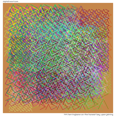 144 Herringbone in The Honest Bay upon Joining