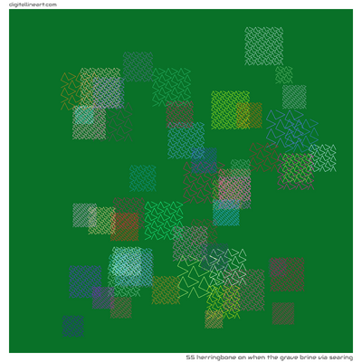 When the Grave Brine via Searing — Herringbone, 55 elements