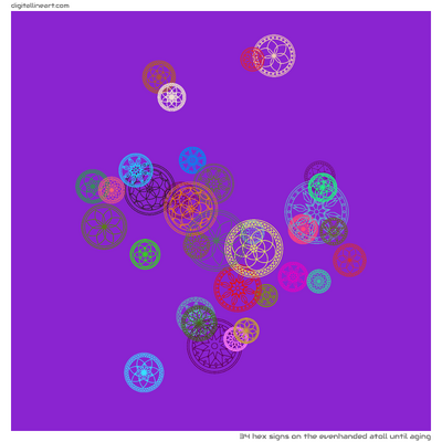 The Evenhanded Atoll until Aging — 34 hex signs