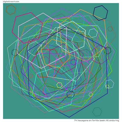 74 Hexagons in Fertile Basin till Enduring