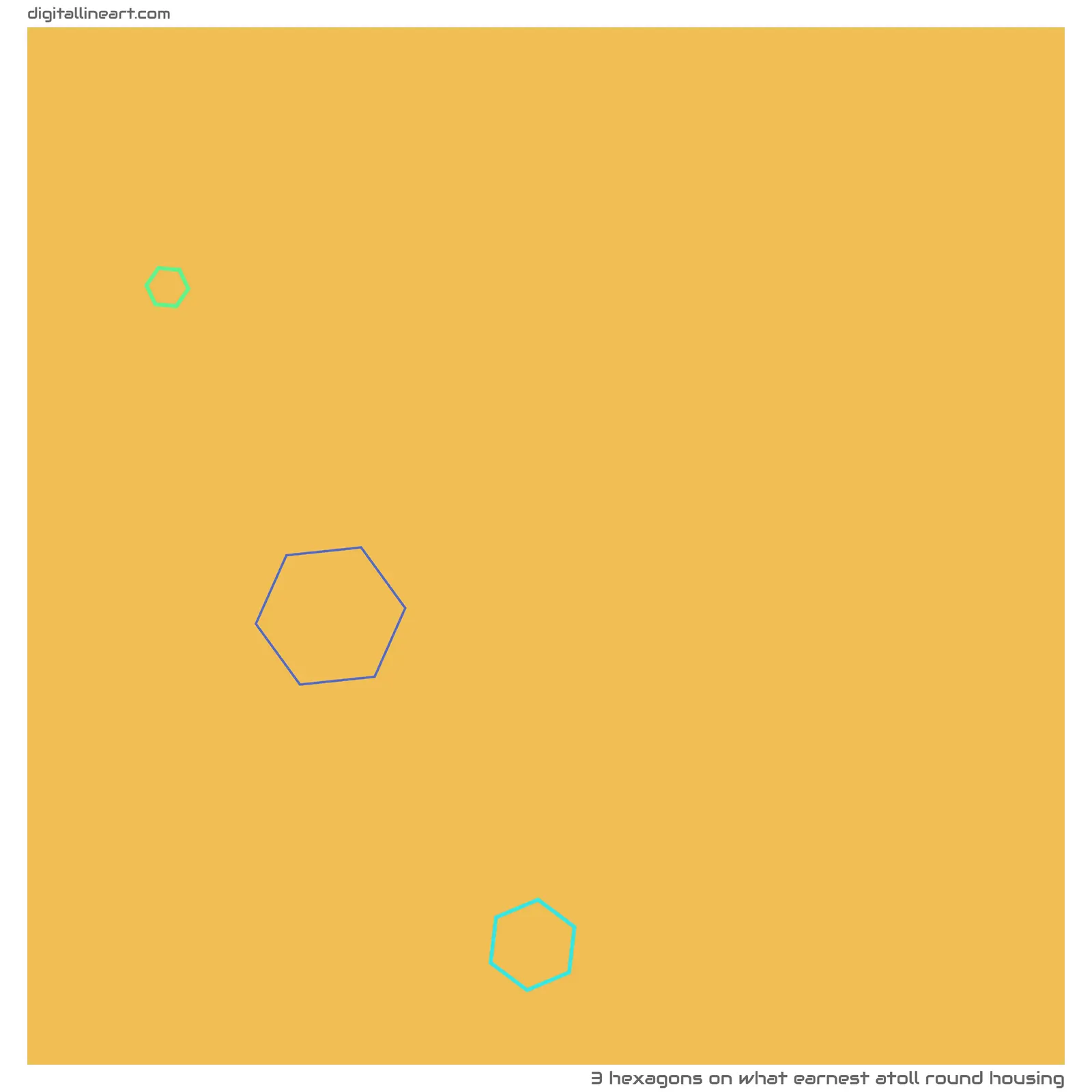 What Earnest Atoll round Housing — 3 hexagons