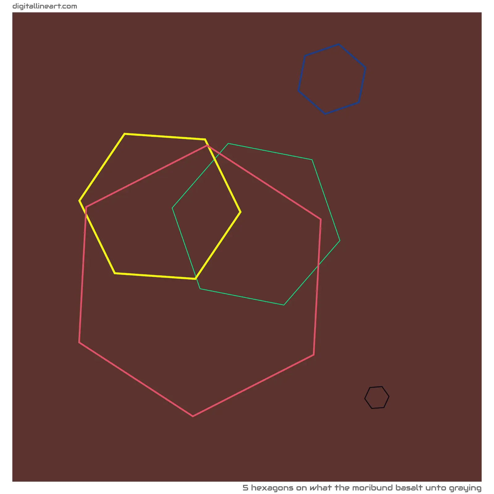 What the Moribund Basalt unto Graying — 5 hexagons
