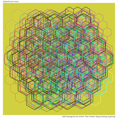 83 Hexagrid in What the Intact Bog among Cycling