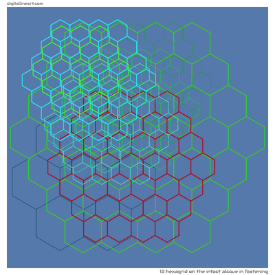 12 Hexagrid in The Intact Alcove in Fastening