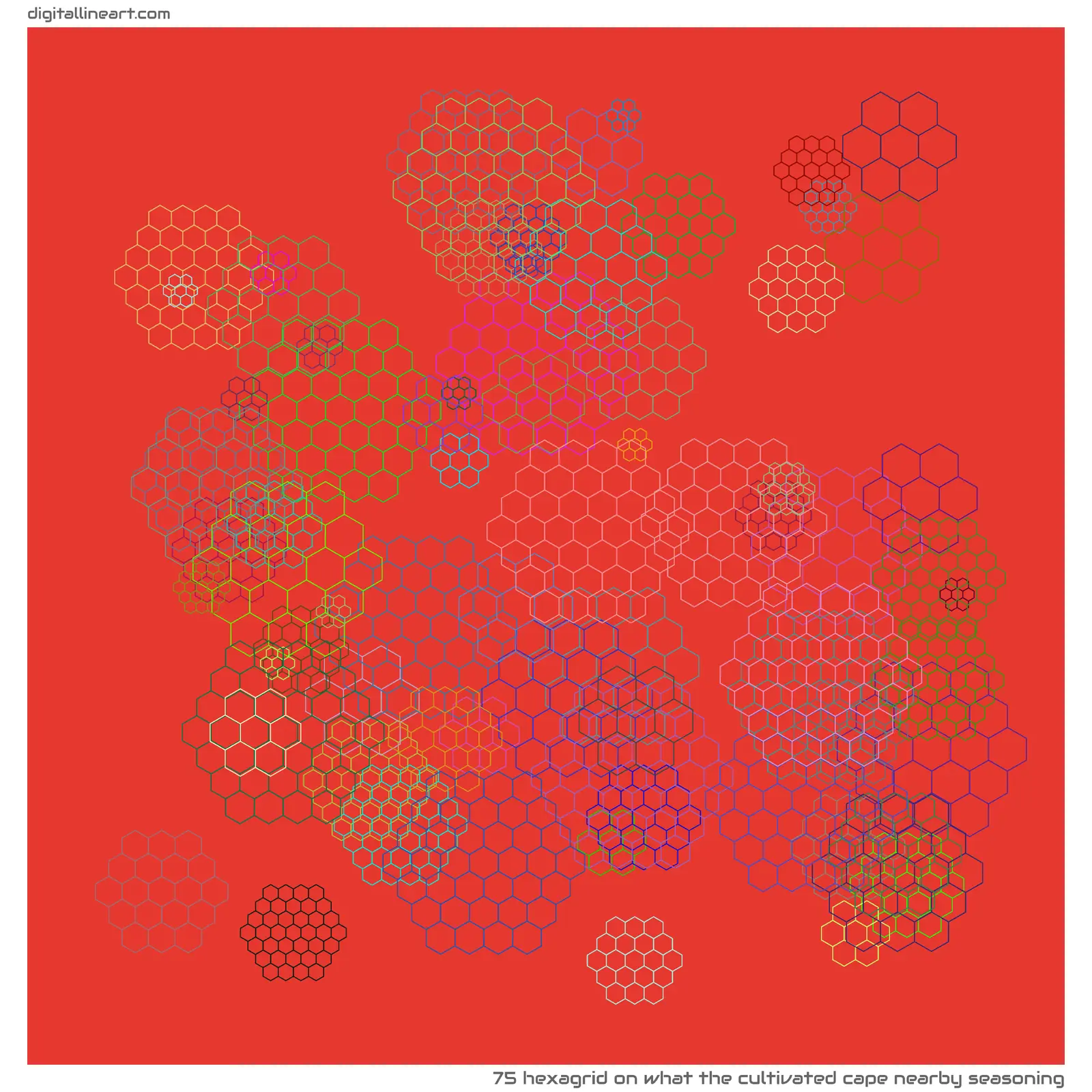 What the Cultivated Cape nearby Seasoning — Hexagrid, 75 elements