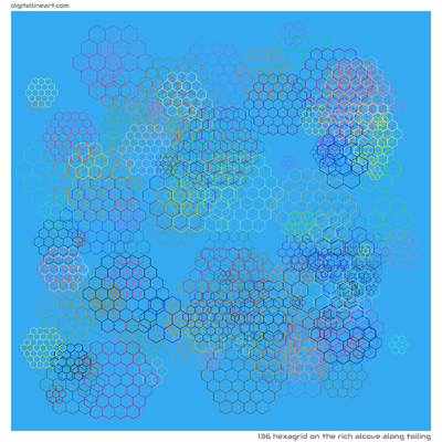The Rich Alcove along Toiling — Hexagrid, 136 elements