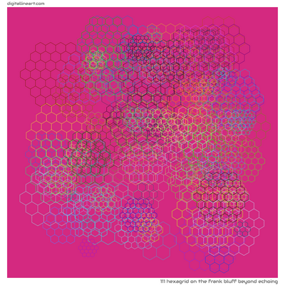 The Frank Bluff beyond Echoing — Hexagrid, 111 elements