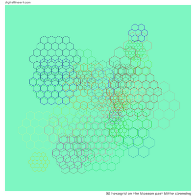 The Blossom past Blithe Cleansing — Hexagrid, 32 elements