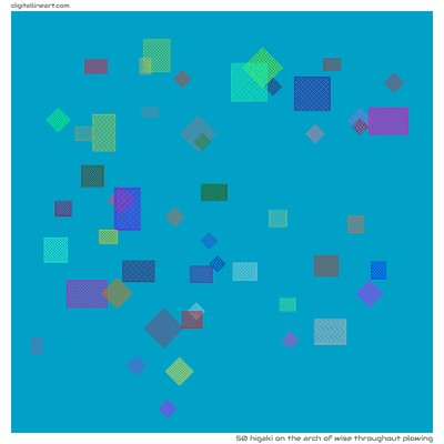 The Arch of Wise throughout Plowing — Higaki, 50 elements