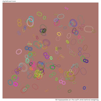 The Soft Atoll behind Weighing — 131 hippopedes