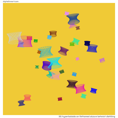 Fathomed Alcove betwixt Distilling — 35 hyperboloids