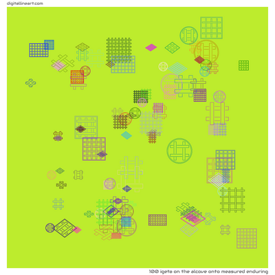 The Alcove onto Measured Enduring — Igeta, 100 elements