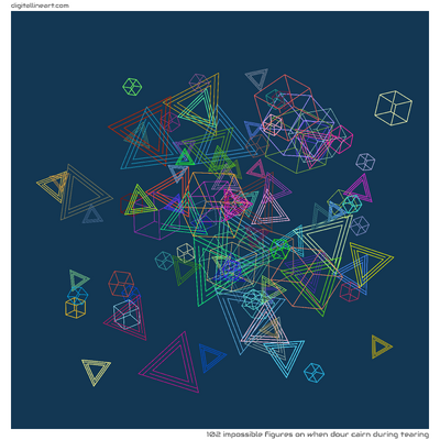 When Dour Cairn During Tearing — 102 impossible figures