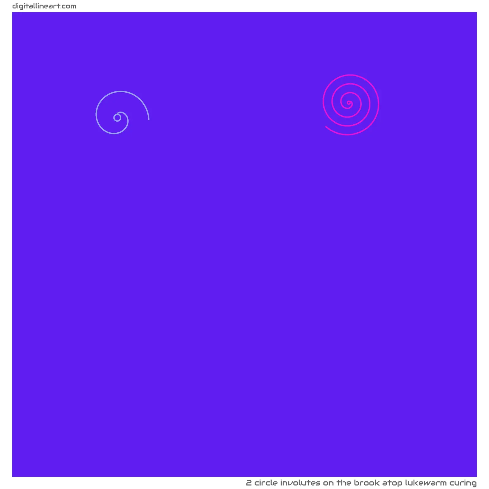 The Brook atop Lukewarm Curing — 2 circle involutes