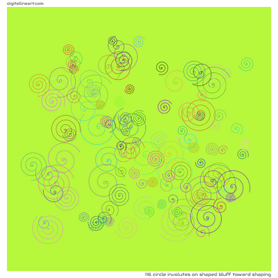 Shaped Bluff toward Shaping — 116 circle involutes